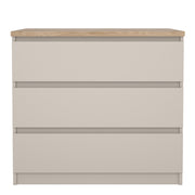 Naia Chest of 3 Drawers – Cashmere – image 2