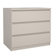 Naia Chest of 3 Drawers in Cashmere – image 1