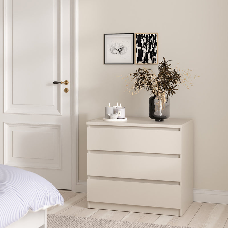 Naia Chest of 3 Drawers in Cashmere – image 5
