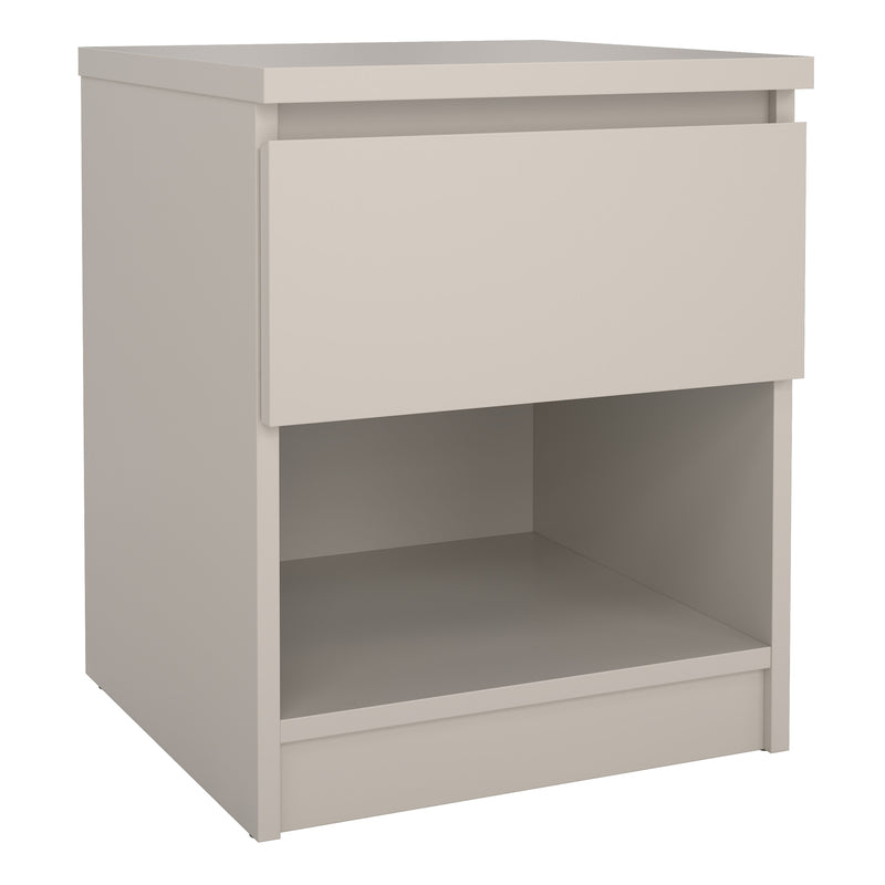 Naia Nightstand 1 Drawer Nightstand in Cashmere – image 1