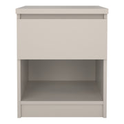 Naia Nightstand 1 Drawer Nightstand in Cashmere – image 2