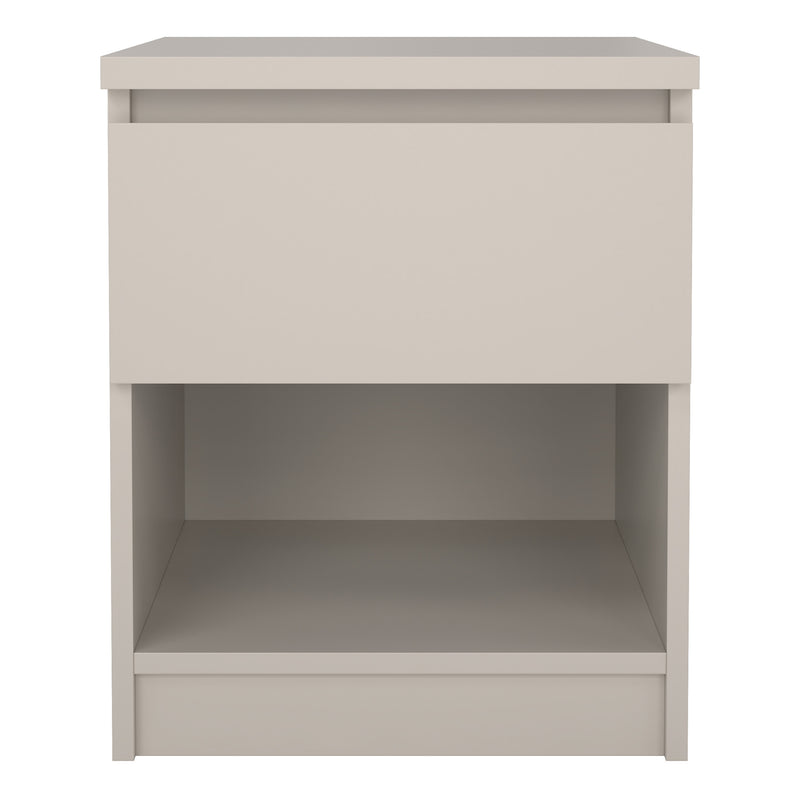 Naia Nightstand 1 Drawer Nightstand in Cashmere – image 2