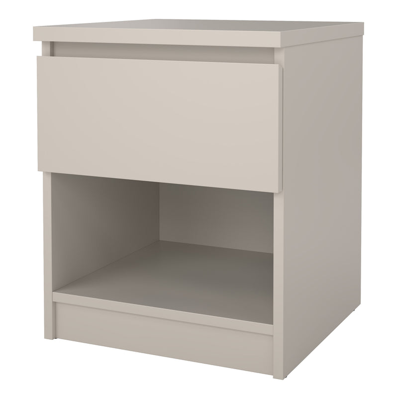 Naia Nightstand 1 Drawer Nightstand in Cashmere – image 3