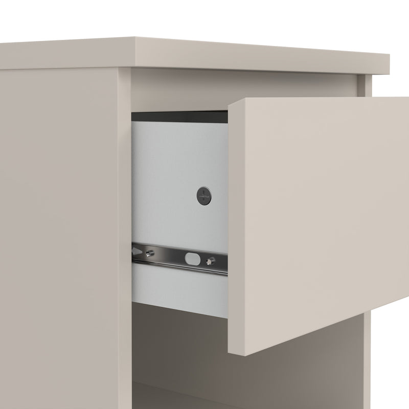 Naia Nightstand 1 Drawer Nightstand in Cashmere – image 8