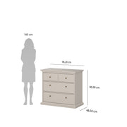 Paris Chest of 4 Drawers in Cashmere – image 10