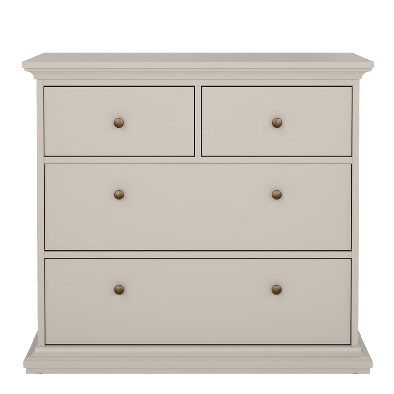 Paris Chest of 4 Drawers in Cashmere – image 2