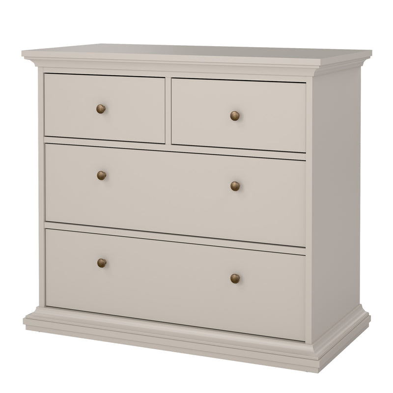 Paris Chest of 4 Drawers in Cashmere – image 3