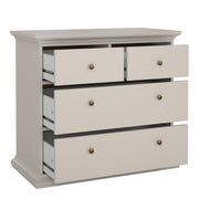 Paris Chest of 4 Drawers in Cashmere – image 5