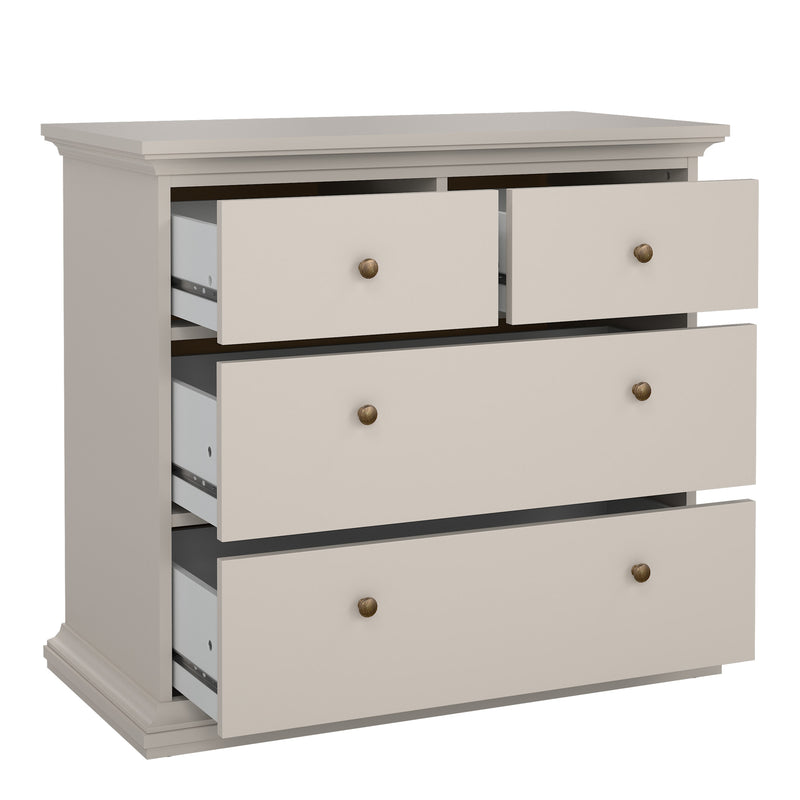 Paris Chest of 4 Drawers in Cashmere – image 5