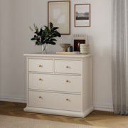 Paris Chest of 4 Drawers in Cashmere – image 6