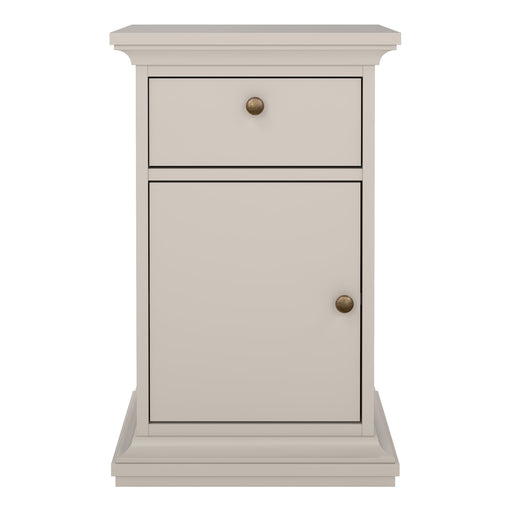 Paris Nightstand 1 door 1 Drawer in Cashmere – image 2