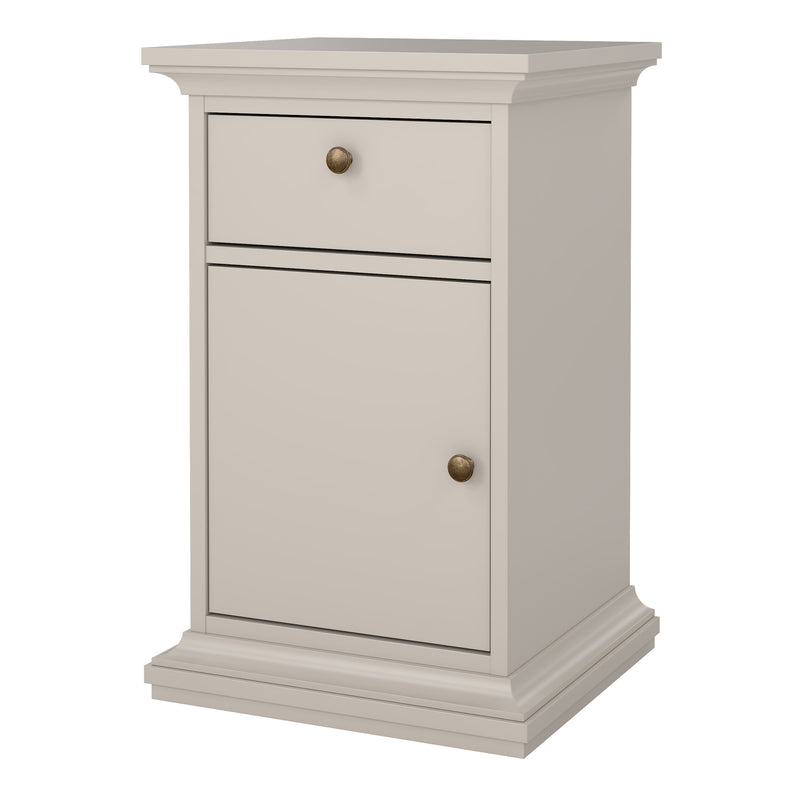 Paris Nightstand 1 door 1 Drawer in Cashmere – image 3