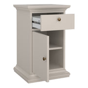 Paris Nightstand 1 door 1 Drawer in Cashmere – image 5
