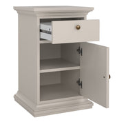 Paris Nightstand 1 door 1 Drawer in Cashmere – image 6