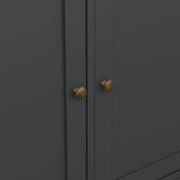 Paris Sideboard with 3 doors and 3 drawers – Matt grey – image 10
