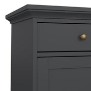 Paris Sideboard with 3 doors and 3 drawers – Matt grey – image 9