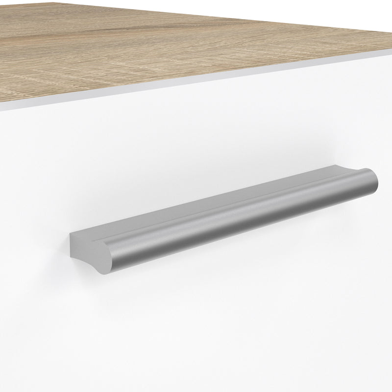 Pepe Bedside 2 Drawers – Oak & White – image 8