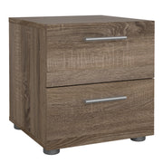 Pepe Bedside 2 Drawers – Truffle Oak – image 1