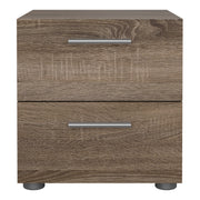 Pepe Bedside 2 Drawers – Truffle Oak – image 2