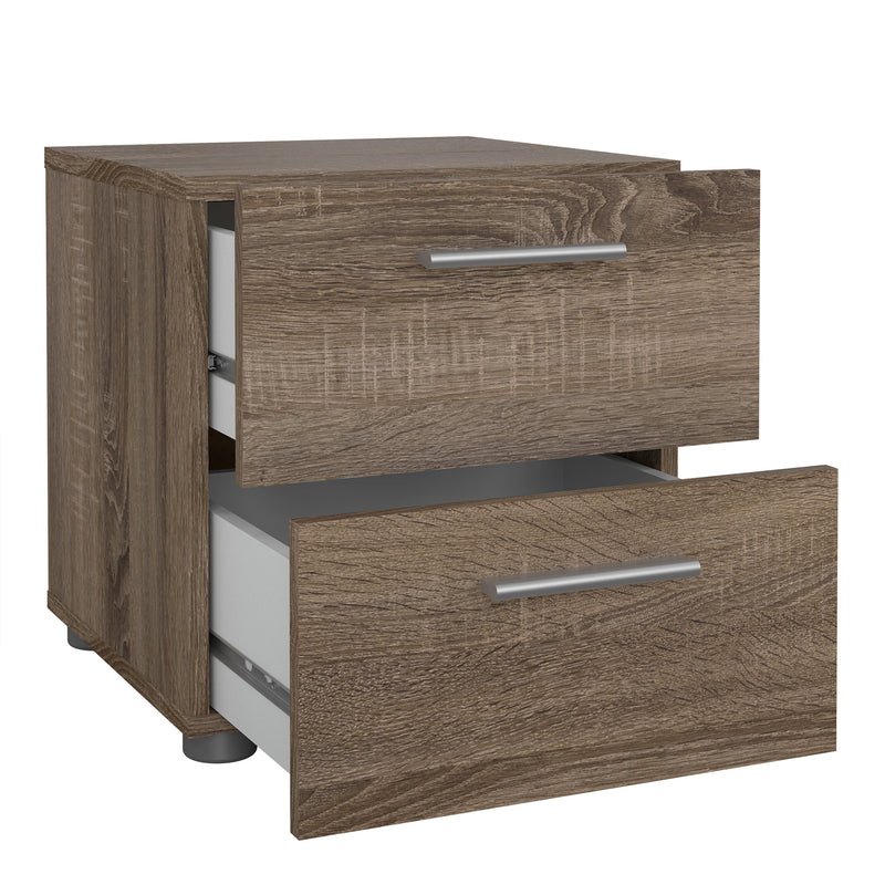 Pepe Bedside 2 Drawers – Truffle Oak – image 4