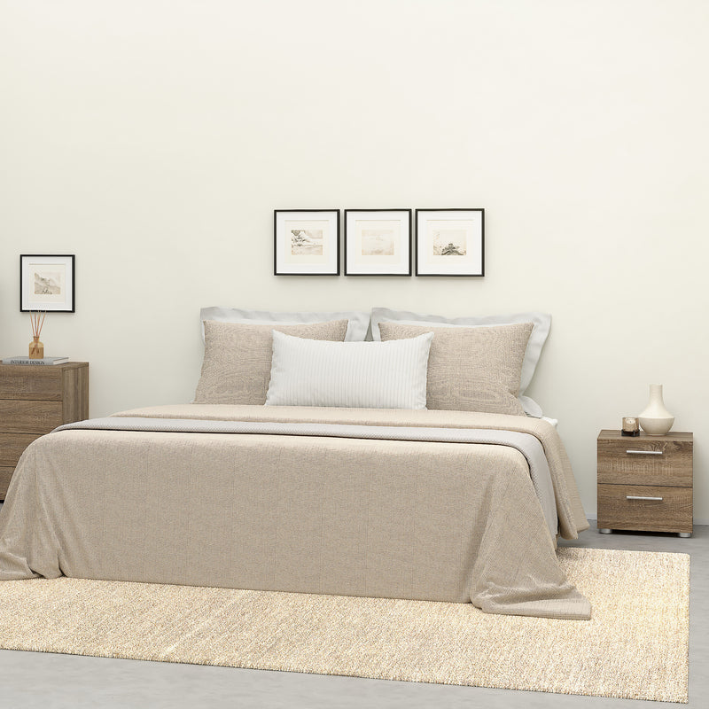 Pepe Bedside 2 Drawers – Truffle Oak – image 6