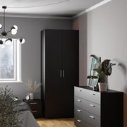 Pepe Bedside 2 Drawers – Black – image 6