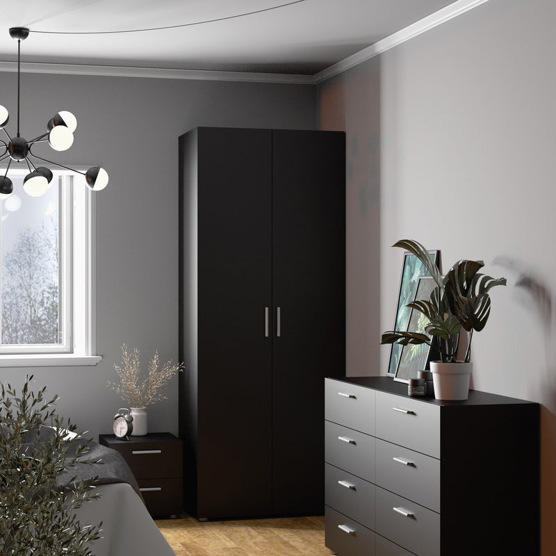 Pepe Bedside 2 Drawers – Black – image 6