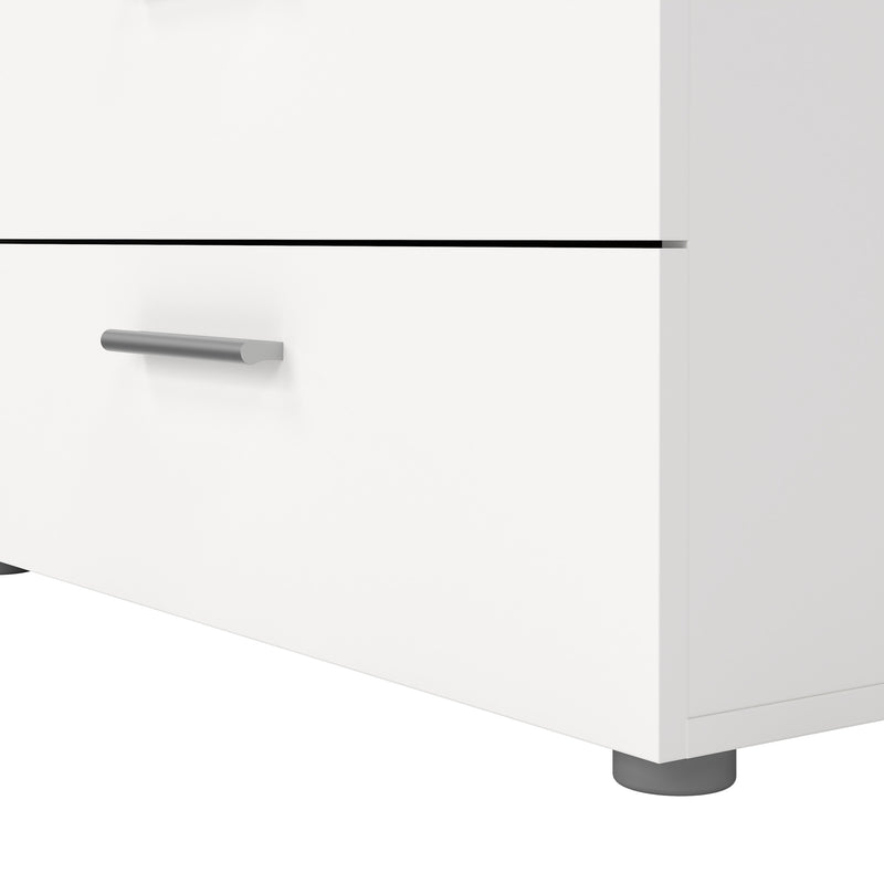 Pepe Wide Chest of 8 Drawers (4+4) in White – image 10