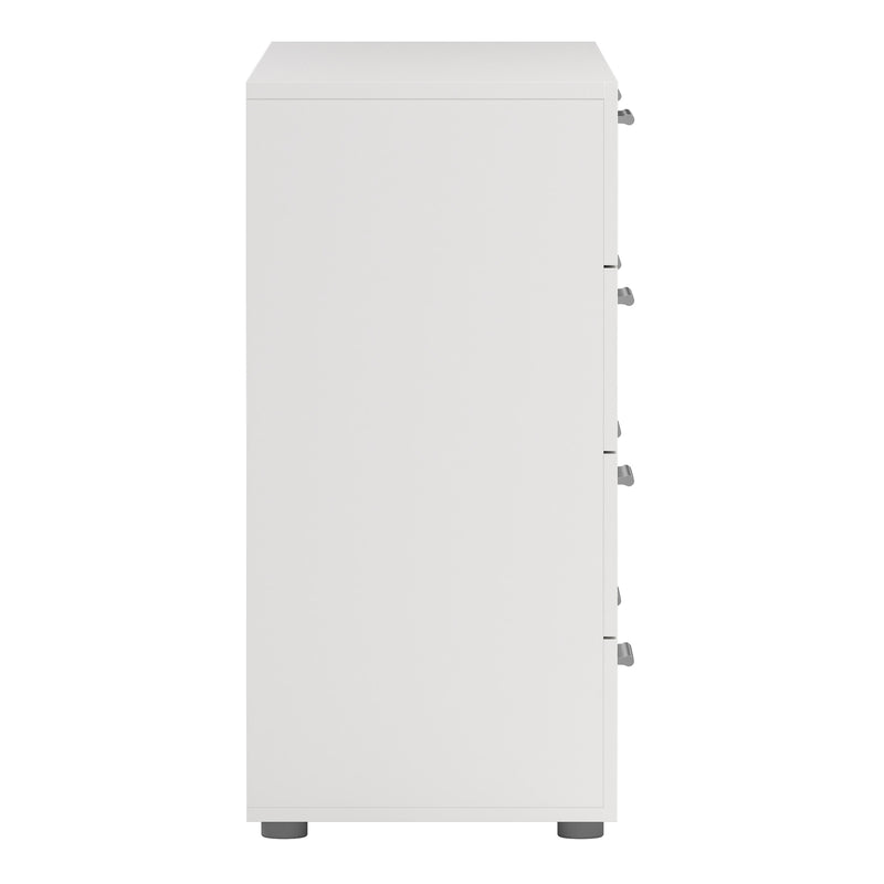 Pepe Wide Chest of 8 Drawers (4+4) in White – image 4