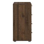 Pepe Wide Chest of 8 Drawers (4+4) in Walnut – image 4