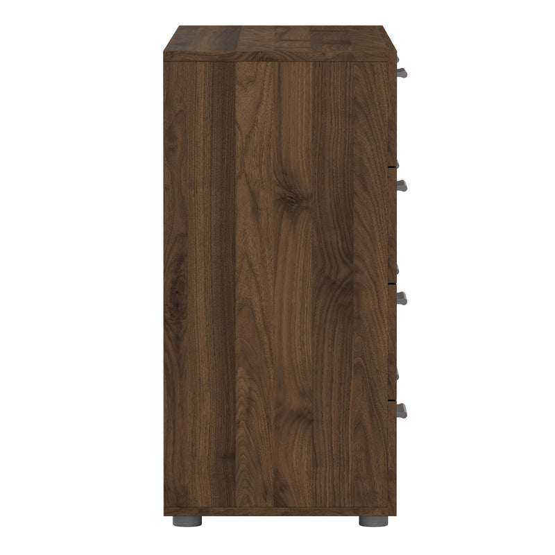 Pepe Wide Chest of 8 Drawers (4+4) in Walnut – image 4