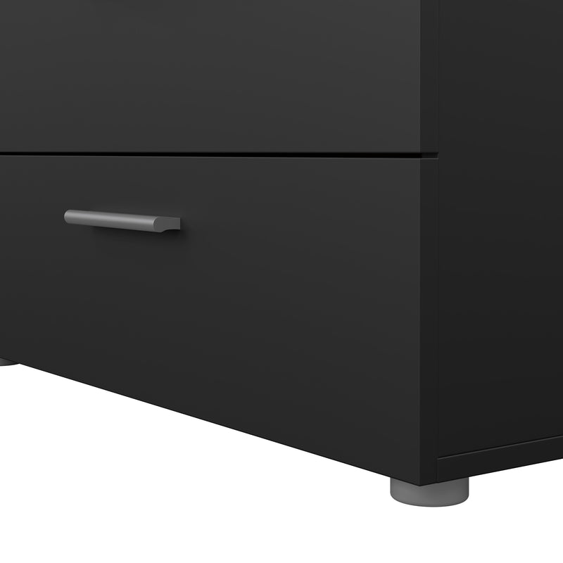 Pepe Wide Chest of 8 Drawers in Black – image 10