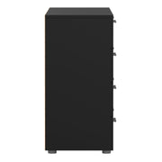 Pepe Wide Chest of 8 Drawers in Black – image 4