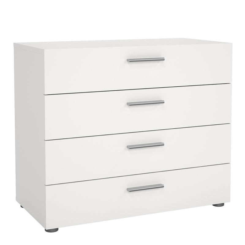 Pepe Chest of 4 Drawers – White – image 1