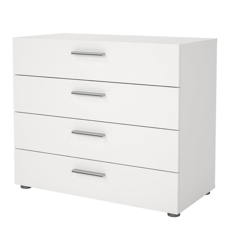 Pepe Chest of 4 Drawers – White – image 3
