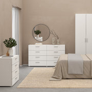 Pepe Chest of 4 Drawers – White – image 5