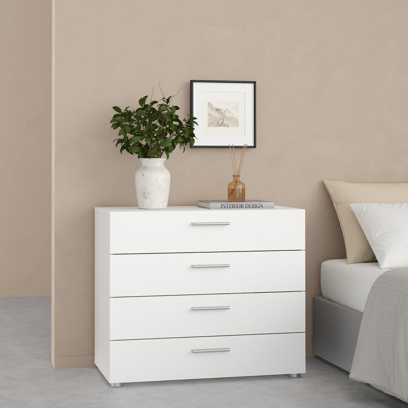 Pepe Chest of 4 Drawers – White – image 6
