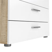 Pepe Chest of 4 Drawers – Oak & White – image 9