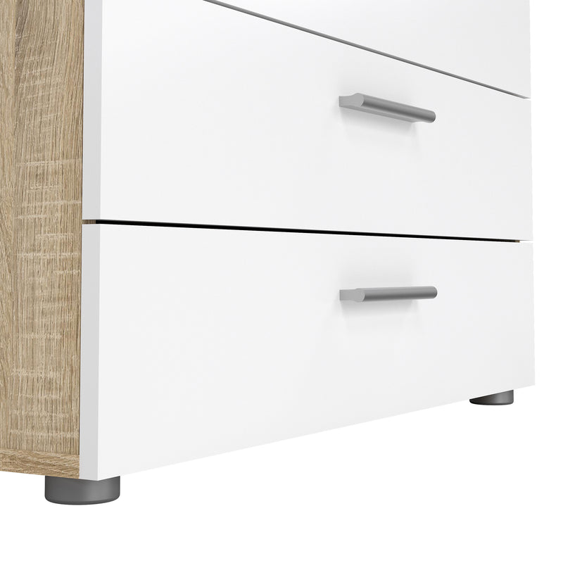 Pepe Chest of 4 Drawers – Oak & White – image 9