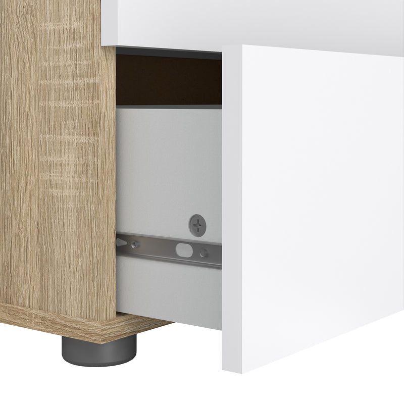 Pepe Chest of 5 Drawers – Oak & White – image 7