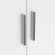 Pepe Wardrobe with 3 Doors Woodgrain – White – image 8