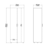 Pepe Wardrobe with 2 Doors – image 10