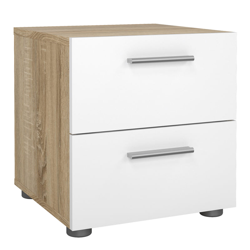 Pepe Package - Bedside 2 Drawers + Chest of 4 Drawers + Wardrobe with 2 Doors – image 2
