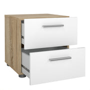 Pepe Package - Bedside 2 Drawers + Chest of 4 Drawers + Wardrobe with 2 Doors – image 3