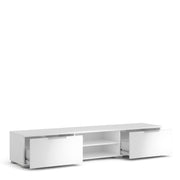 Match TV Unit 2 Drawers 2 Shelf – image 4