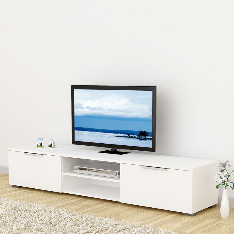 Match TV Unit 2 Drawers 2 Shelf – image 7