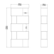 Maze Open Bookcase 4 Shelves – image 8