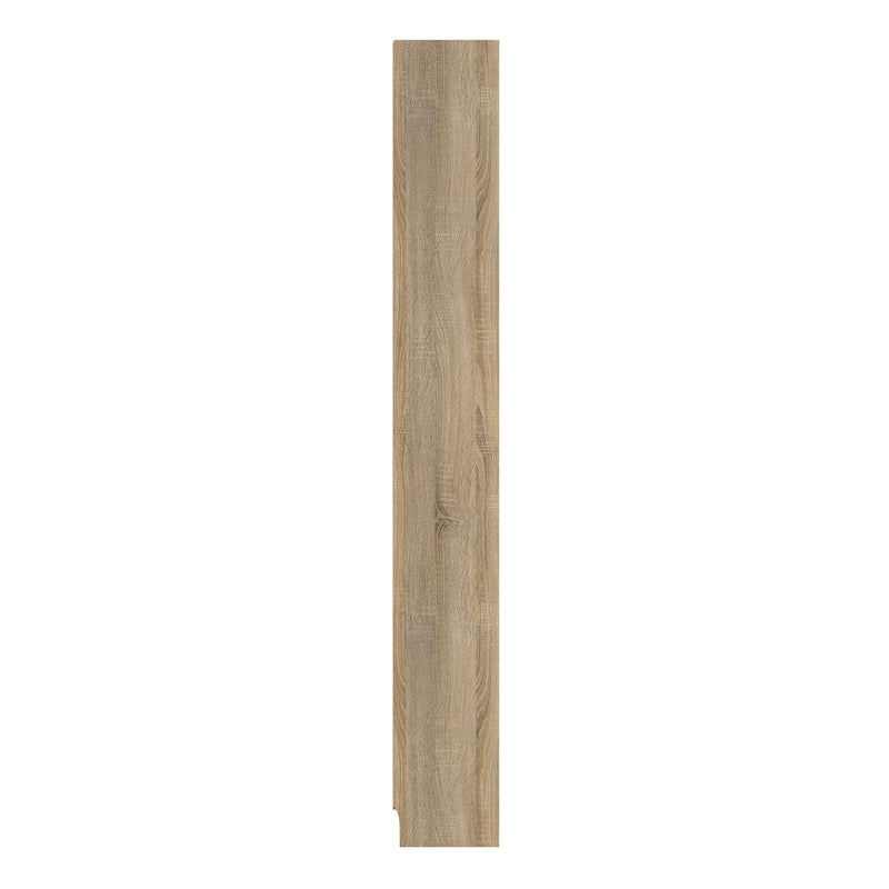 Basic Tall Narrow Bookcase (4 Shelves) – Oak – image 4