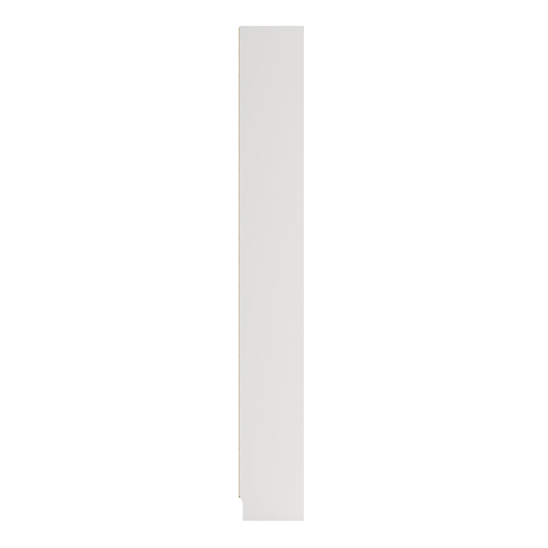 Basic Tall Wide Bookcase (4 Shelves) – White – image 4