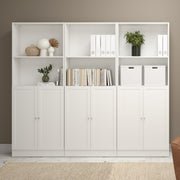 Basic Tall Wide Bookcase (4 Shelves) – White – image 8